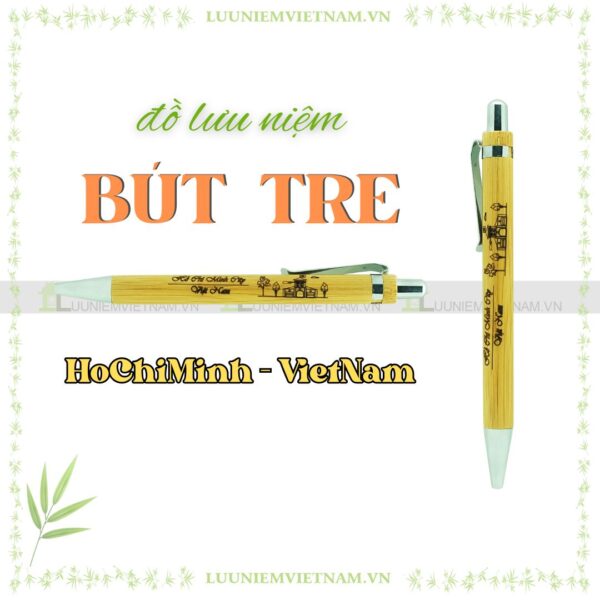 đồ lưu niệm bằng gỗ bút tre 4